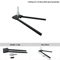 Folding Cartire Base With Bearing Spindle