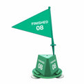 Magnetic Car Top Hat With Flag