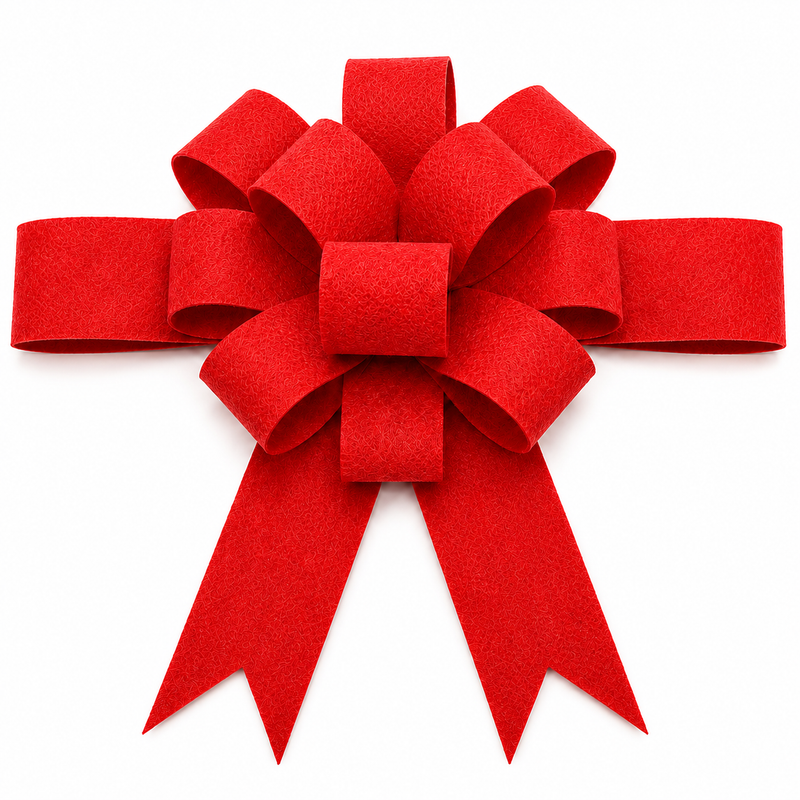 Magnetic Car Delivery Bow for Vehicle Handovers