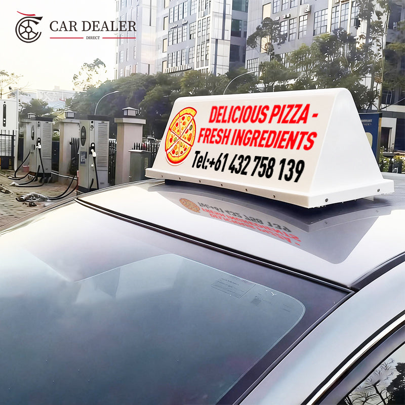 L72 Custom Branded Magnetic Car Roof Advertising Sign