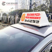 L72 Custom Branded Magnetic Car Roof Advertising Sign