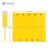 PVC Self-Locking Arrow Key Identification Tags