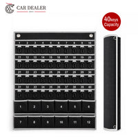 Rollable Key Case Organizer With Pocket