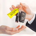 Blank Pvc Car Key Tag