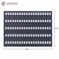 100 Position Key Holder Rack for Dealership Key Management