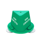 Customized Car Top Hat Green Work Completed