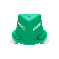 Magnetic Service Control Caps Green Finished