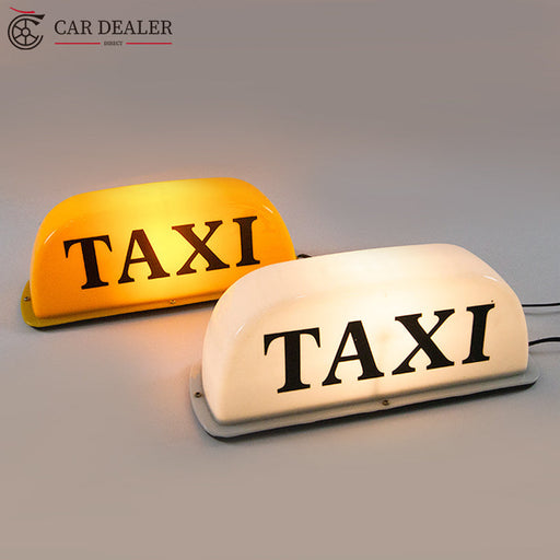 Taxi Light Sign