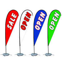 Custom Branded Teardrop Flags Australia