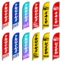 Trucks Sales Swooper Feather Flag