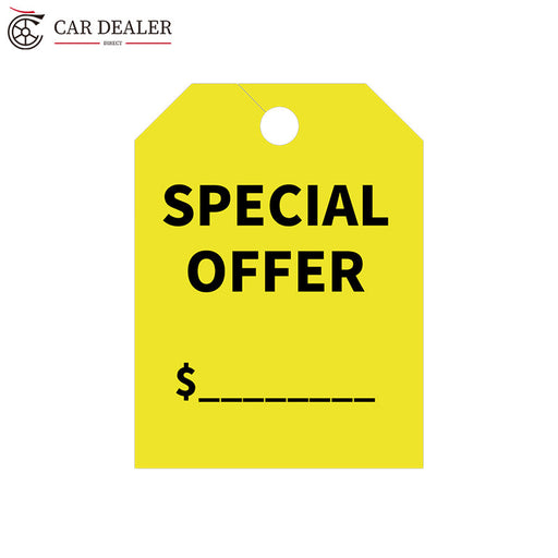 Vehicle Mirror Hang Tags